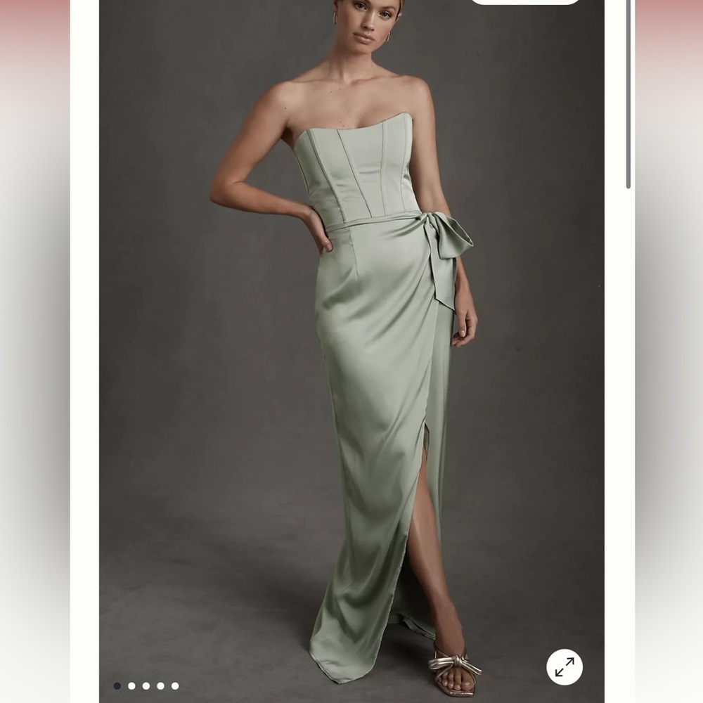 V Chapman June dress in sage